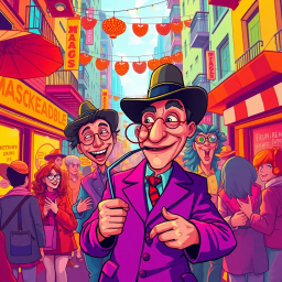Whose Face Is This Anyway? - Text-based game