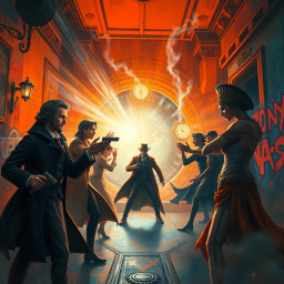 ChronoChase: Whose Time Is It Anyway? - Text-based game