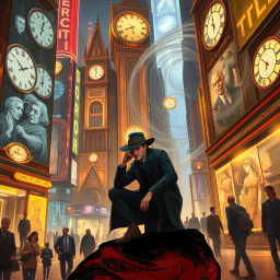 Chrono-Chase: Whose Time Is It Anyway? - Text-based game