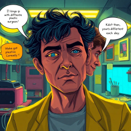 Whose Face Is This Anyway? - Text-based game