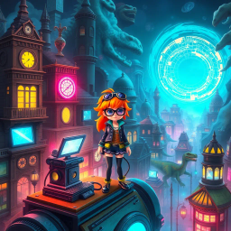 ChronoChasms: Whose Time Is It Anyway? - Text-based game