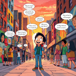 Code Switch Chronicles: Whose Hello Is It, Anyway? - Text-based game