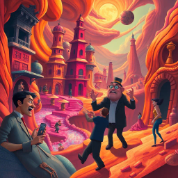 Metaquest: Whose Adventure Is It Anyway? - Text-based game