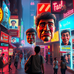 Whose Face Is This Anyway? - Text-based game