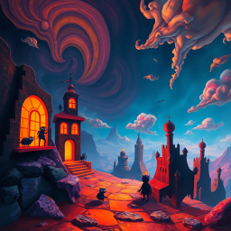 Nightmare Chronicles: Whose Dream Is It Anyway? - Text-based game