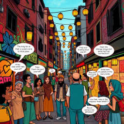 Code Switch Chronicles: Whose Hello Is It Anyway? - Text-based game