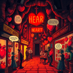 Whose Heart Is It, Anyway? - Text-based game