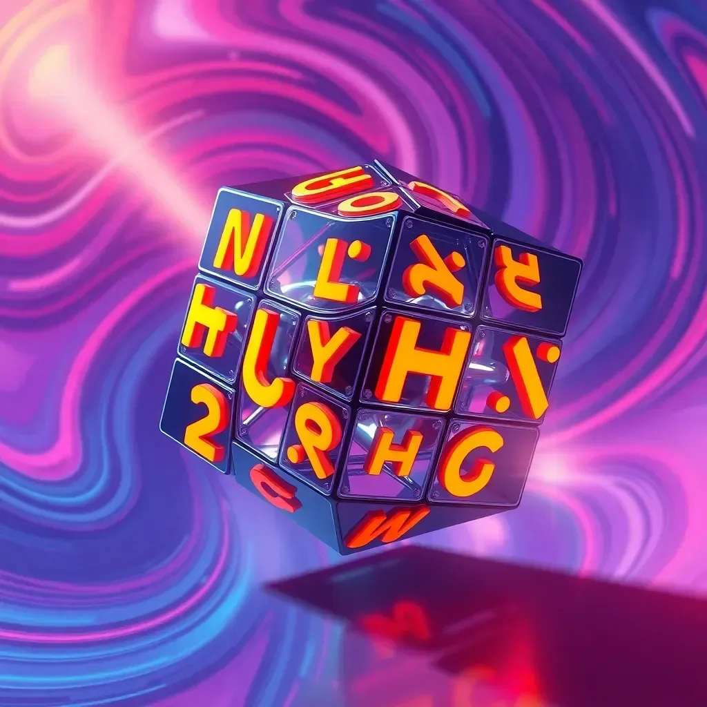 Spinning Glyphs