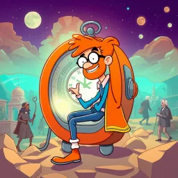 Chronochaos: Whose Time Is It Anyway? - Text-based game