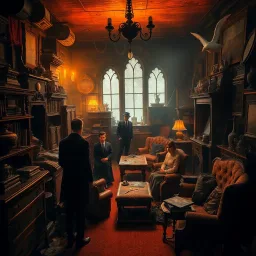 Messy Manor Mystery - Text-based game