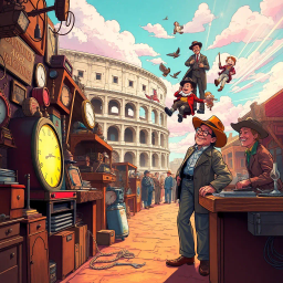 ChronoClash: Whose Time Is It Anyway? - Text-based game