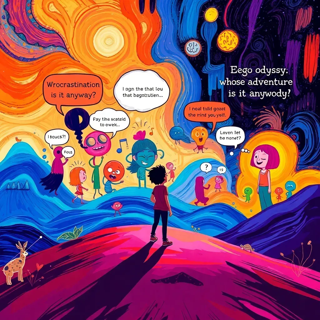 Ego Odyssey: Whose Adventure is it Anyway?