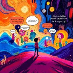 Ego Odyssey: Whose Adventure is it Anyway?