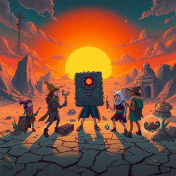 Relic Rumble: Whose Is It Anyway? - Text-based game