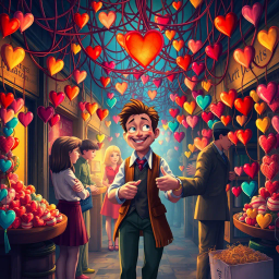 Heartstrings: Whose Heart Is It Anyway? - Text-based game