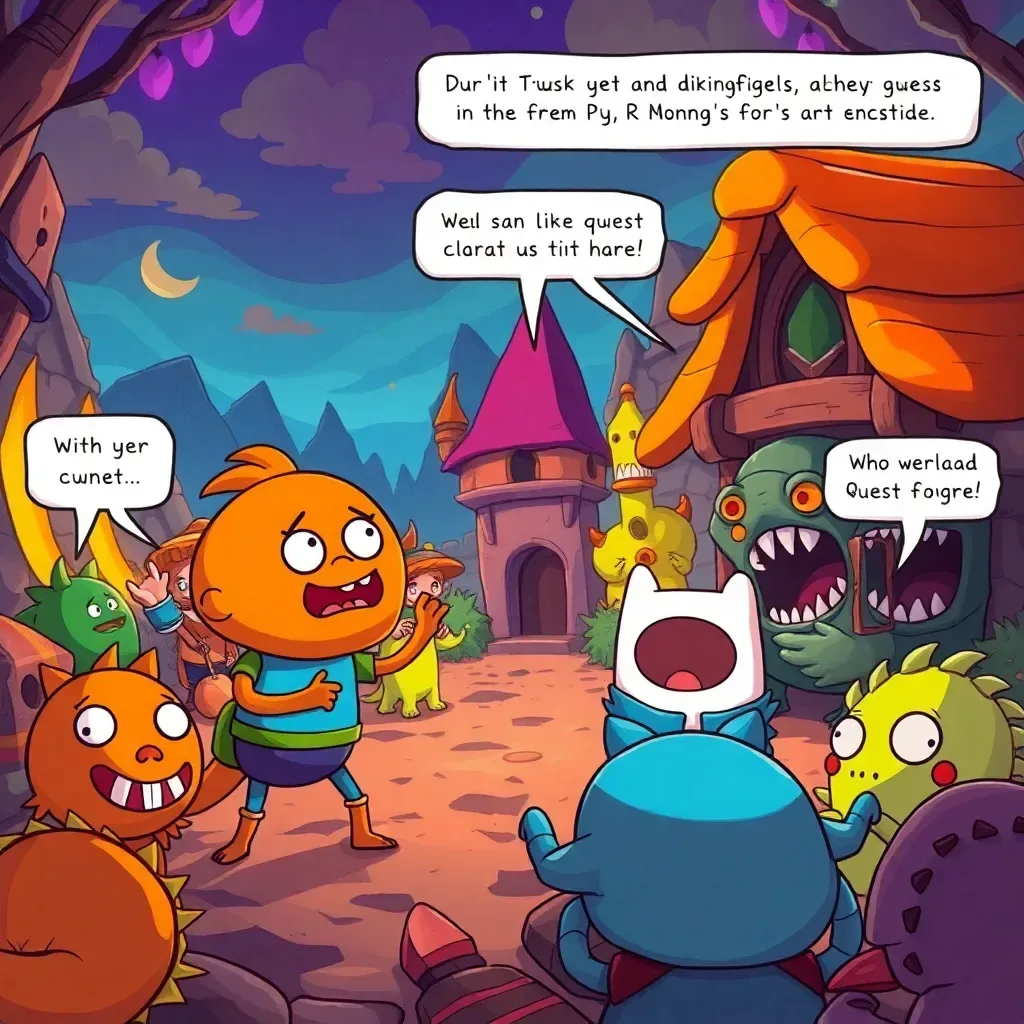 Quest for the Quirky: A Meta Adventure