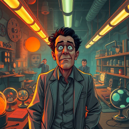 Whose Lab Is It Anyway? - Text-based game