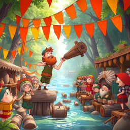 Log Jammed! - Text-based game