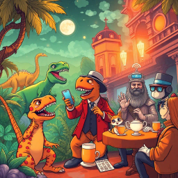 Chronofiasco: Time's Irresistible Punchline - Text-based game