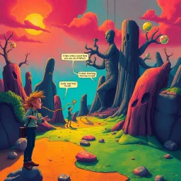 Ego Odyssey: Whose Adventure is it Anyway? - Text-based game
