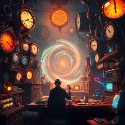 Chrono Chase: Whose Time is It Anyway? - Text-based game