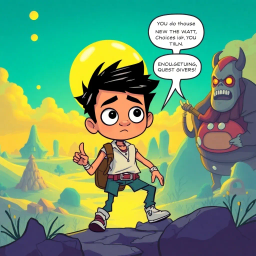 MetaQuest: Whose Adventure Is It Anyway? - Text-based game