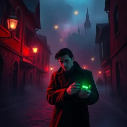 Mystical Detective - Text-based game
