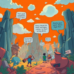 MetaQuest: Whose Adventure is it Anyway? - Text-based game
