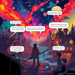 MetaQuest: Whose Adventure Is It Anyway? - Text-based game