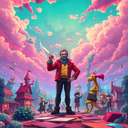 MetaQuest: Whose Adventure is it Anyway? - Text-based game