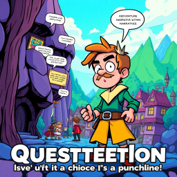 Questception: Whose Adventure Is It Anyway? - Text-based game