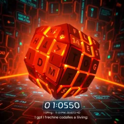 Spinning Glyphs