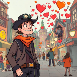 Heartstrings: Whose Heart Is It Anyway? - Text-based game