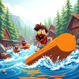 Log Jammin': Who's Logs Are These, Anyway? - Text-based game