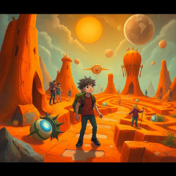MetaQuest: Whose Adventure Is It Anyway? - Text-based game