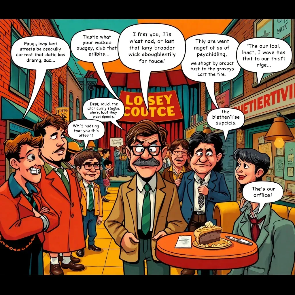Murder Whodunit: A Game of Sarcasm