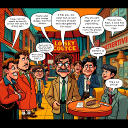 Murder Whodunit: A Game of Sarcasm - Text-based game