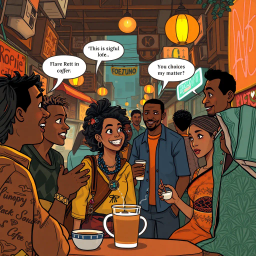 Code Switch Chronicles: Whose Hello Is It Anyway? - Text-based game