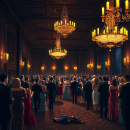 Murder at the Silhouette Gala - Text-based game