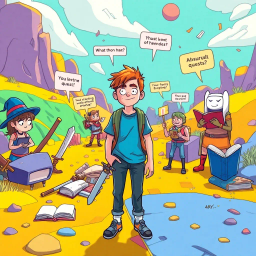 MetaQuest: Whose Adventure is it Anyway? - Text-based game