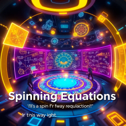 Spinning Equations - Text-based game