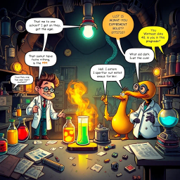 Mad Science Mayhem - Text-based game