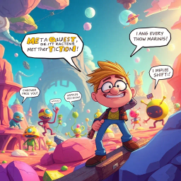 MetaQuest: Whose Adventure Is It Anyway? - Text-based game
