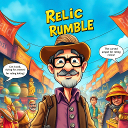 Relic Rumble: Whose Is It Anyway? - Text-based game