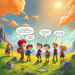 MetaQuest: Whose Adventure Is It Anyway? - Text-based game
