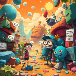 MetaQuest: Who's Adventure Is It Anyway? - Text-based game