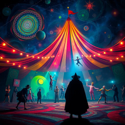 Echoes of the Quantum Circus - Text-based game