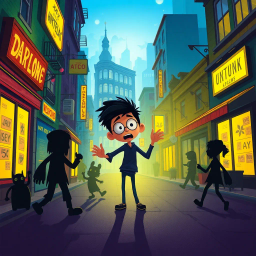 Whose Shadow Is It Anyway? - Text-based game