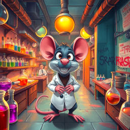 Lab Rats: Who's Lab is it Anyway? - Text-based game