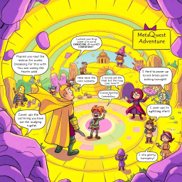 MetaQuest: Whose Adventure Is It Anyway? - Text-based game